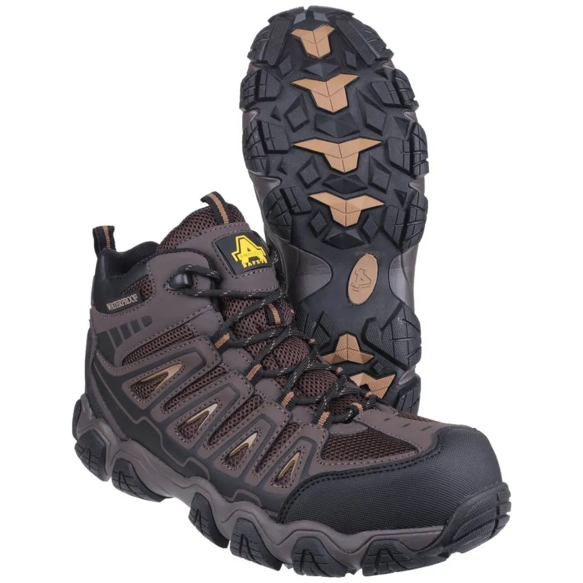 Amblers As801 Waterproof Safety Hiking Boots Mens