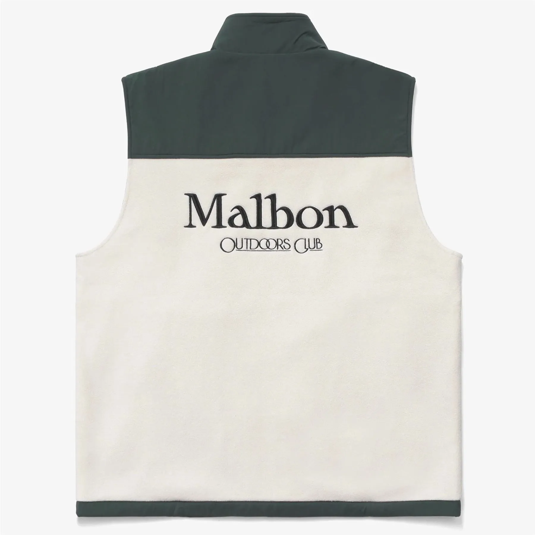 Backcountry Polar Fleece Vest Forest/Ivory - W24