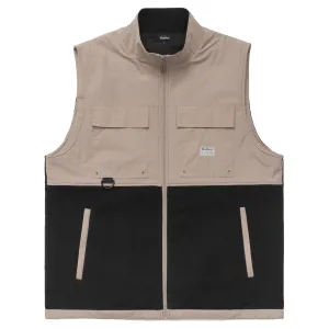 Backcountry Polar Fleece Vest Khaki/Black - W24