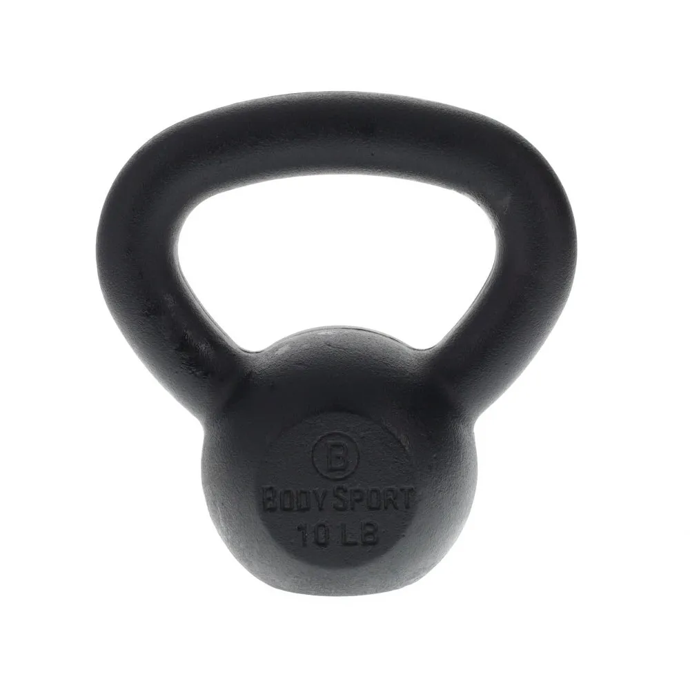 BodySport&reg; Cast Iron Kettlebells