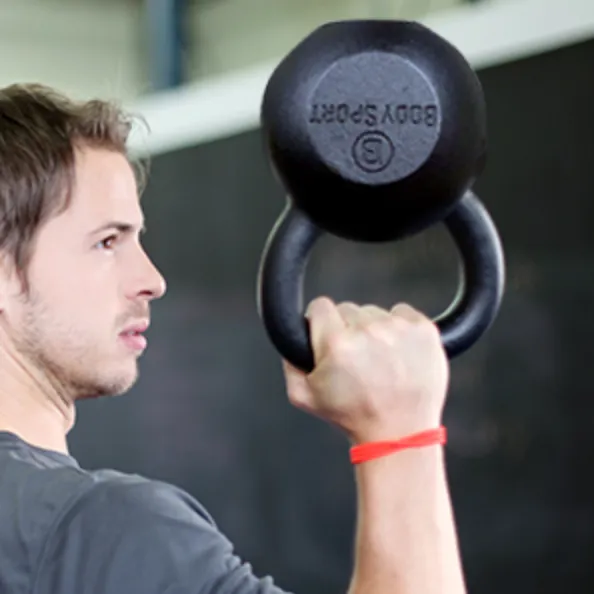 BodySport&reg; Cast Iron Kettlebells