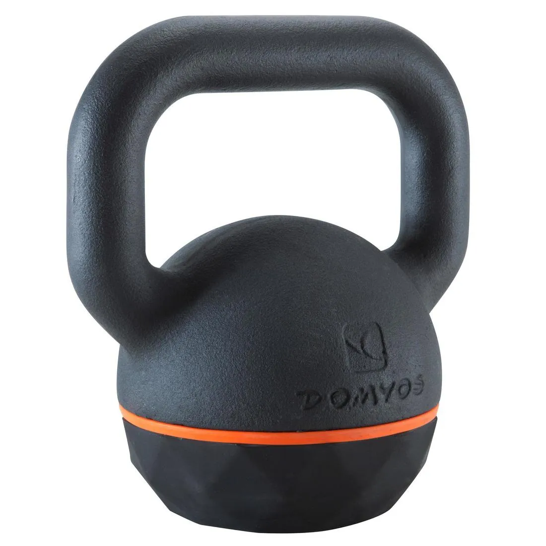 Cast Iron Kettlebell with Rubber Base - 16 kg