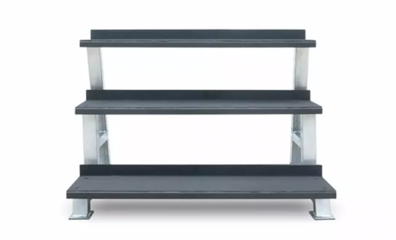 Commercial 3 Tier Kettlebell Rack