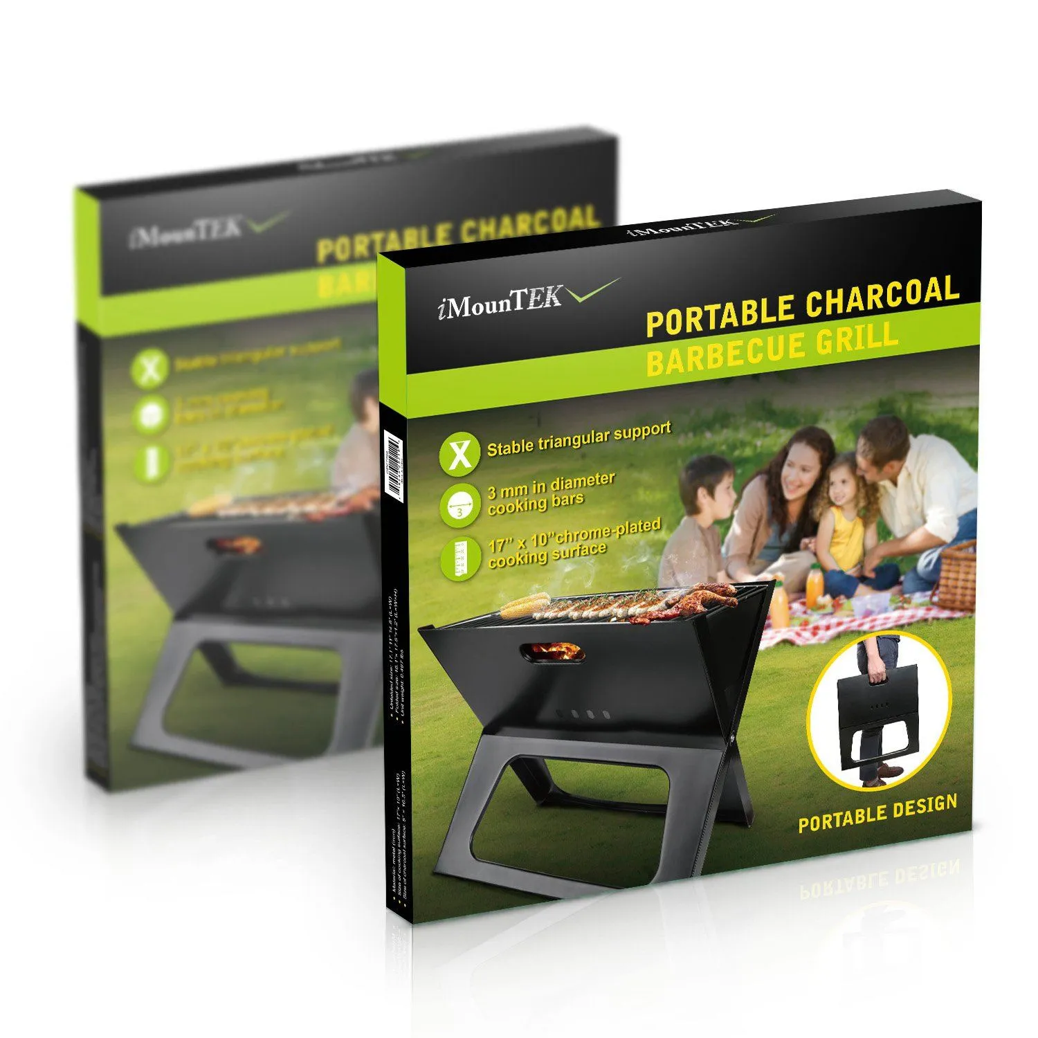 Foldable Portable BBQ Barbecue Grill