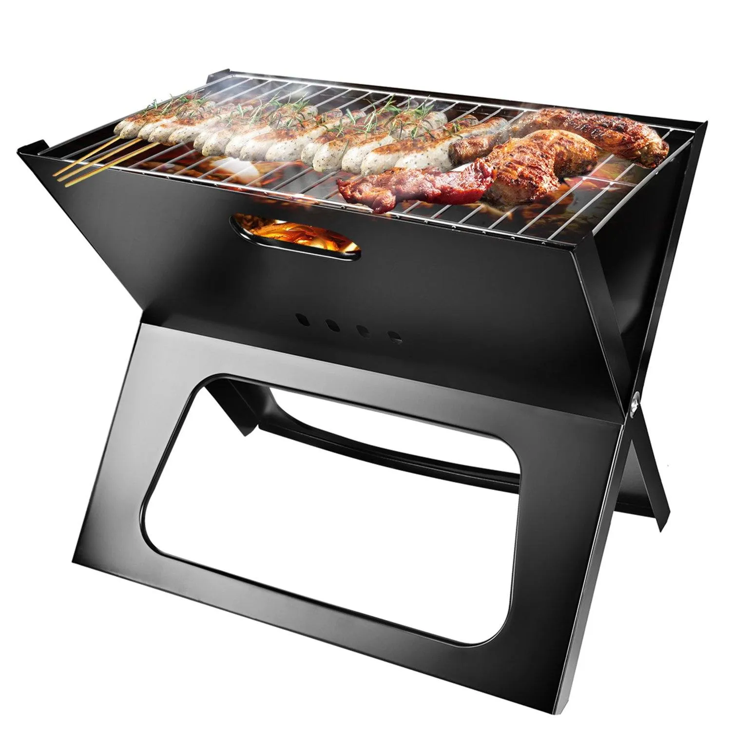 Foldable Portable BBQ Barbecue Grill