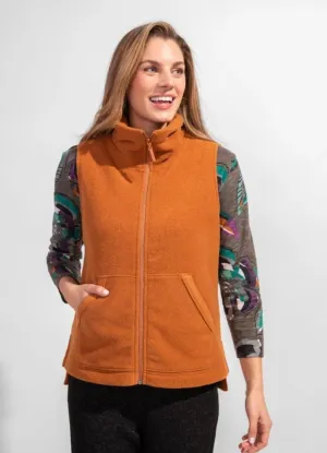Frosted Fleece Zip Vest (Door Buster)