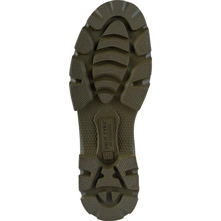 Jack Pyke Ashcombe Zipped Wellington Boots Light Olive
