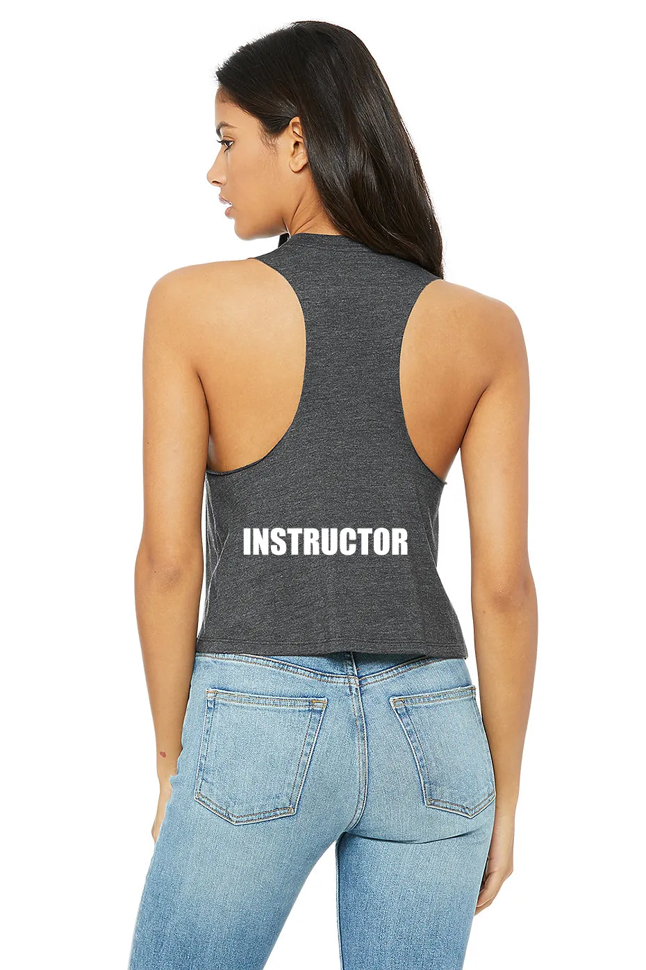 Kettlebell AMPD Racerback Cropped Tank (Women's)
