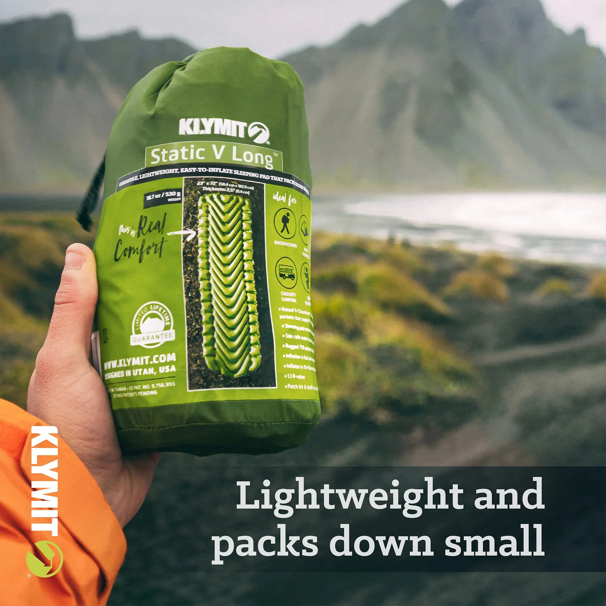 Klymit - Static V Long Sleeping Pad