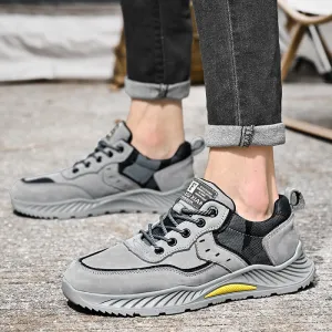 Men's Leather Outdoor Trekking Shoes