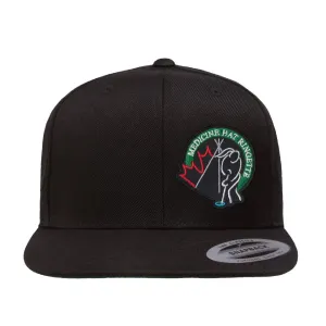 MHRA Logo Yupoong Flat Brim Hat Side Patch (MHRAP002-6089M)