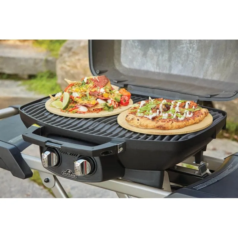 Napoleon | TravelQ™ PRO285X Black Portable Gas Grill with Scissor Cart