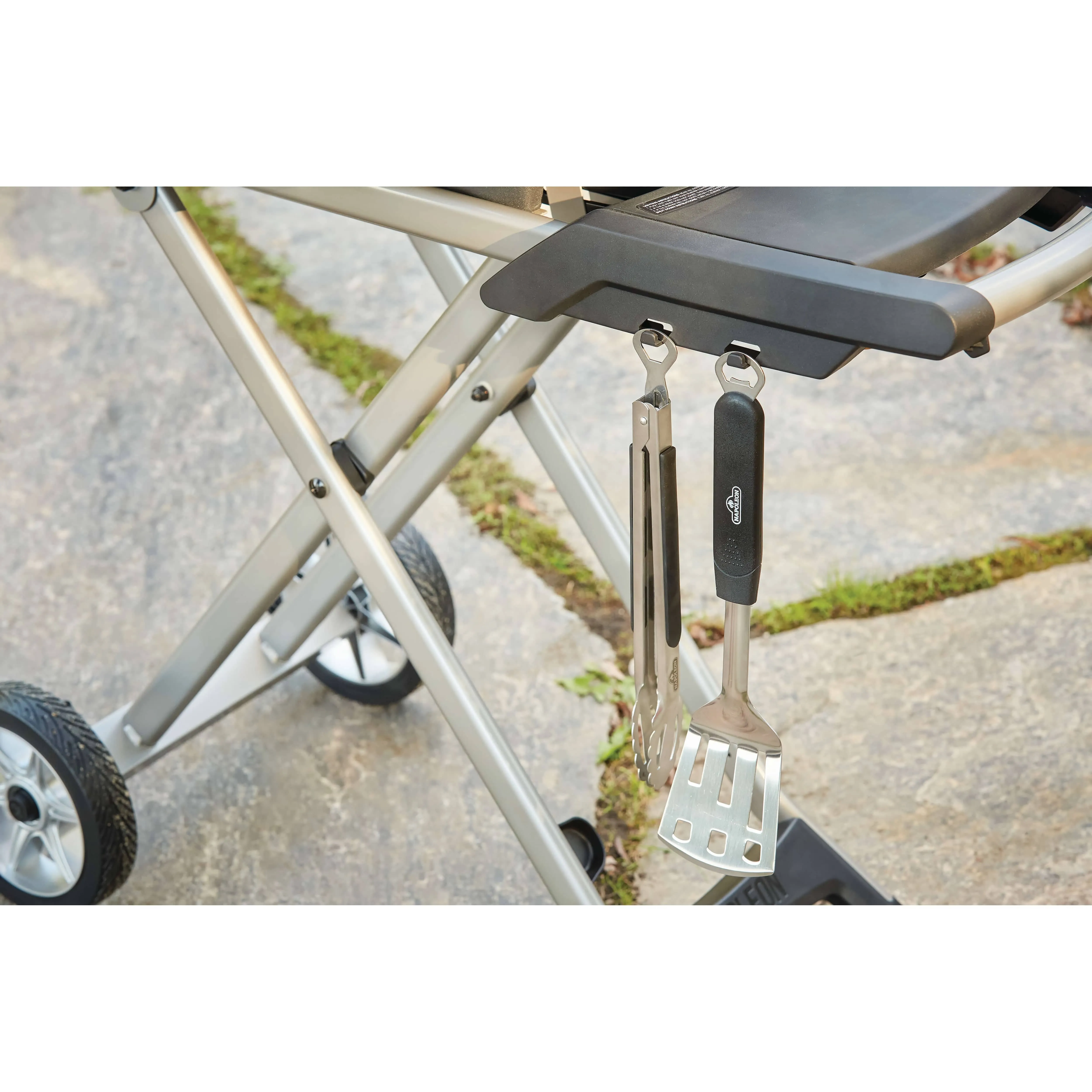 Napoleon | TravelQ™ PRO285X Black Portable Gas Grill with Scissor Cart