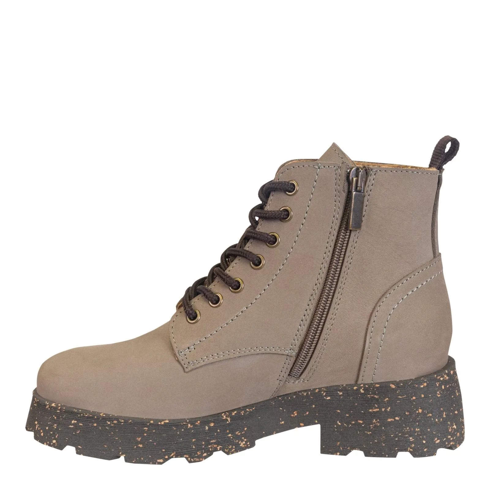 OTBT - IMMERSE in GREIGE Heeled Cold Weather Boots