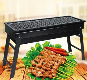 Portable Folding Barbecue Charcoal Grill