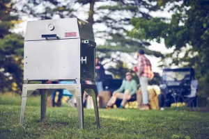 Ranger Portable Grill Stand - Stainless Steel Collapsible