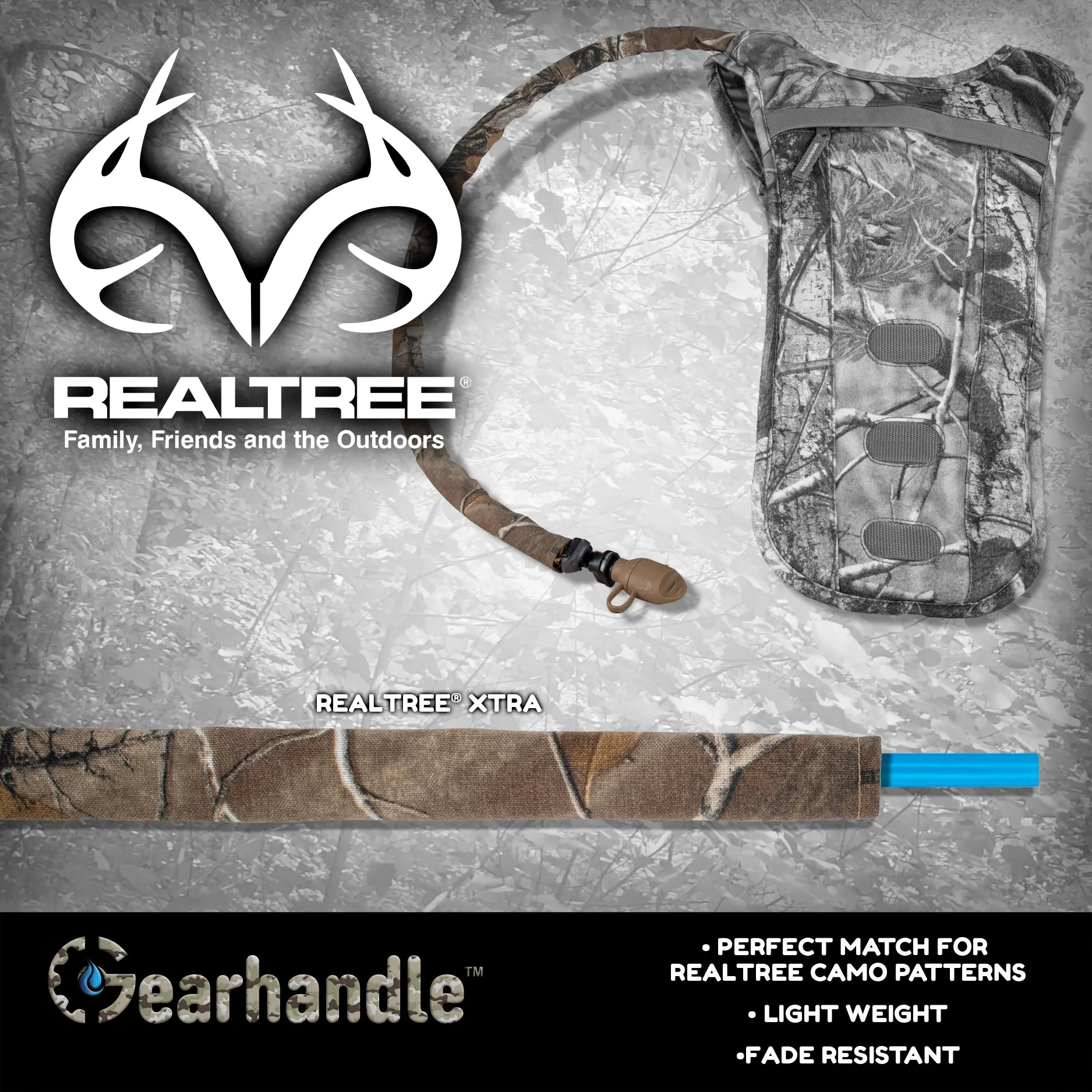Realtree Xtra Non Insulated Drink Tube Sleeve