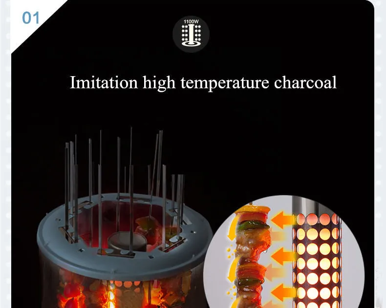 RotaGrill™ Rotating BBQ Grill