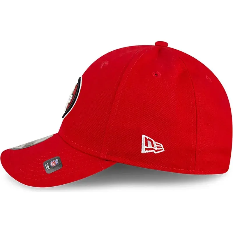 San Francisco 49ERS The League New Era 9FORTY Adjustable Velcro Hat - Scarlet