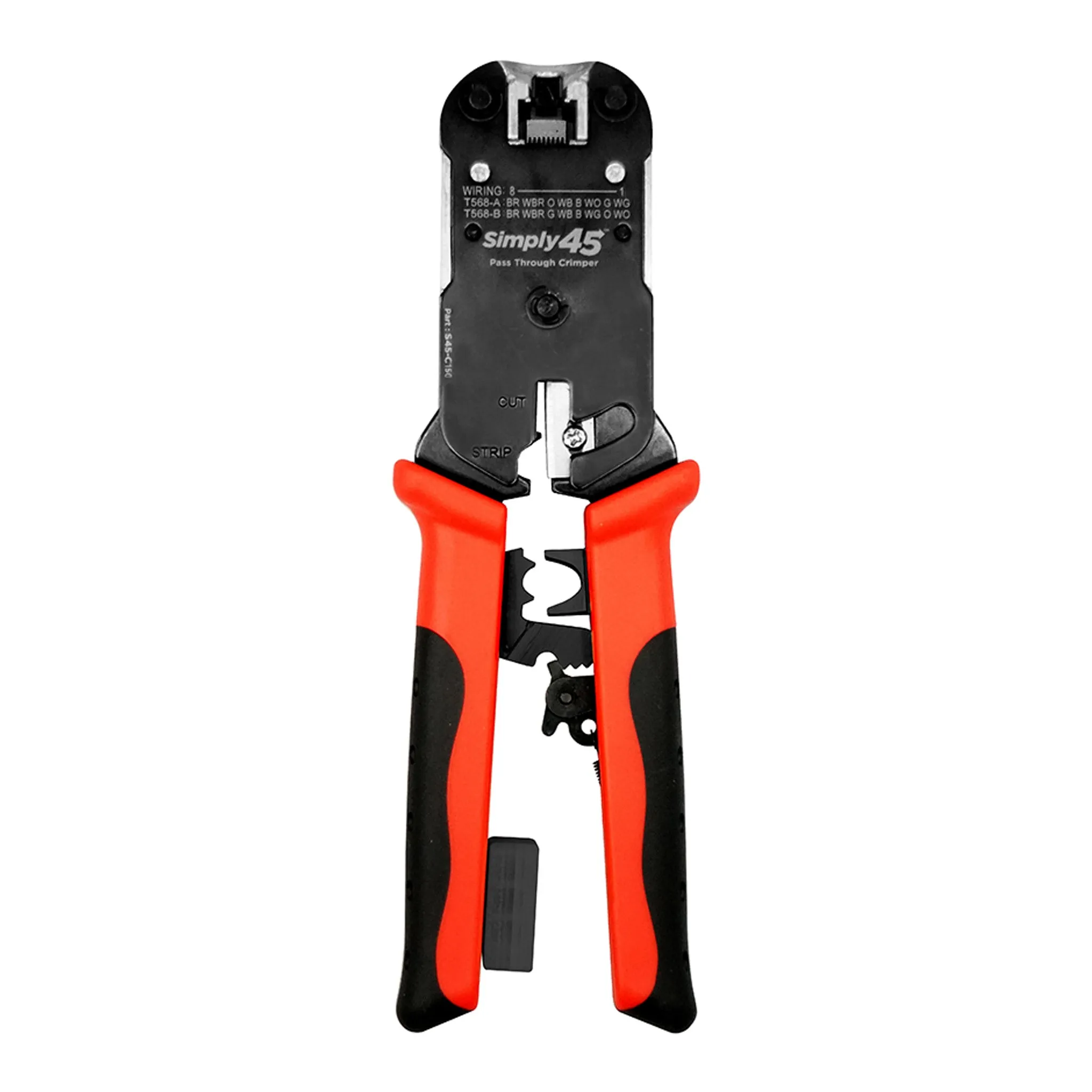 Simply45 S45-C101 ProSeries All-In-One RJ45 Crimp Tool