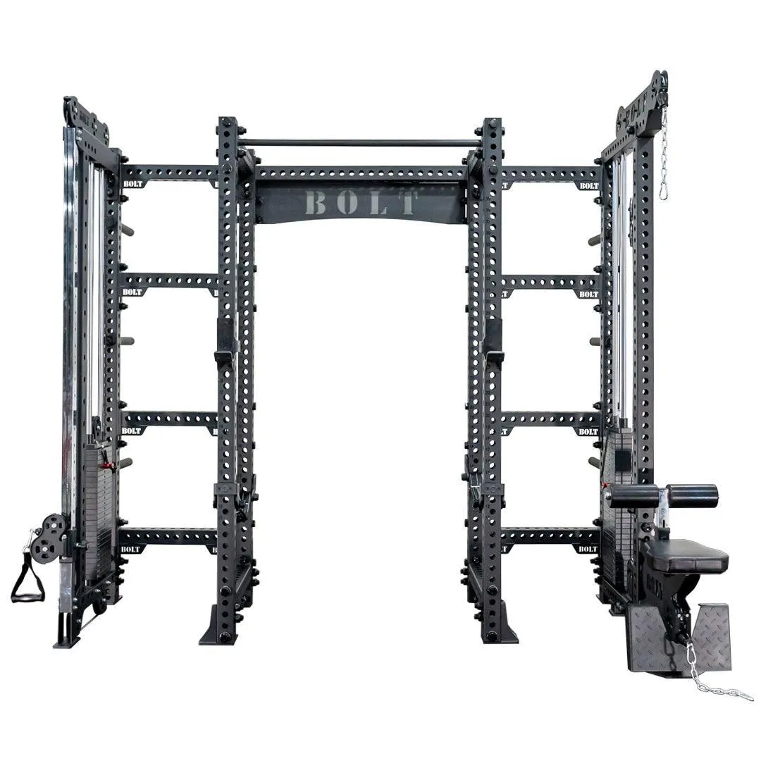 STORM SERIES OLYMPUS ALL-IN-ONE POWER RACK WITH BARBARIAN