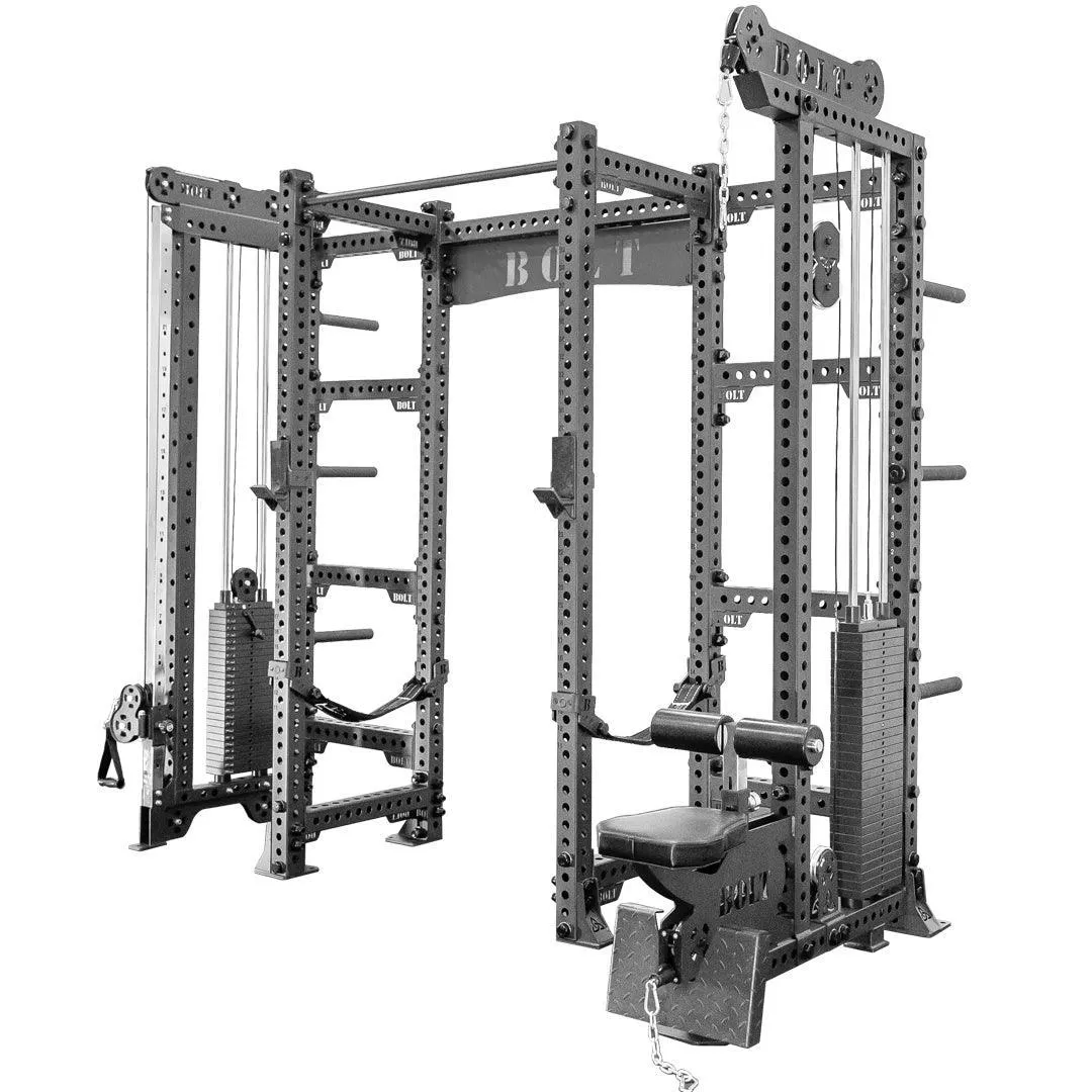 STORM SERIES OLYMPUS ALL-IN-ONE POWER RACK WITH BARBARIAN