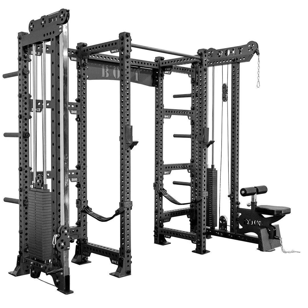 STORM SERIES OLYMPUS ALL-IN-ONE POWER RACK WITH BARBARIAN