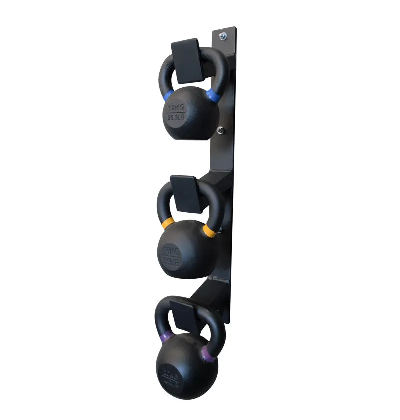 WALL MOUNTED KETTLEBELL RACK