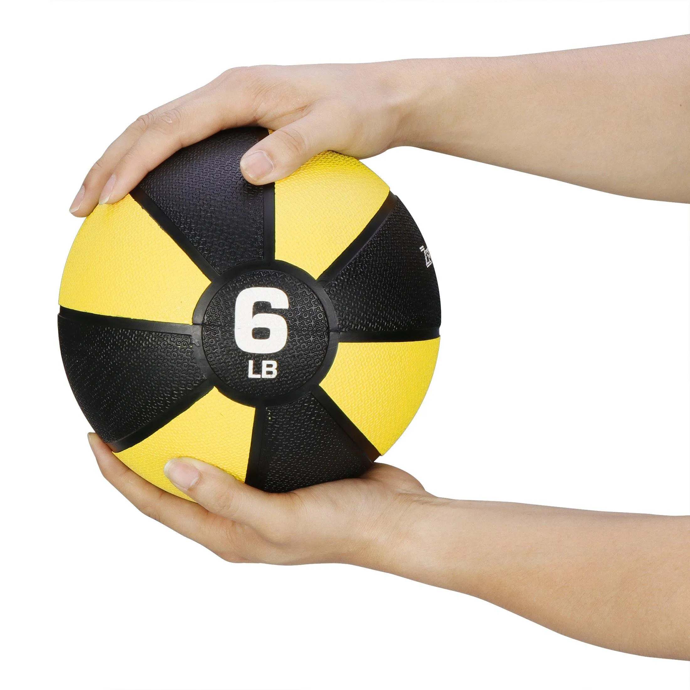 ZENY™ 6lb Exercise Workout Medicine Ball For Toning, Strength Training