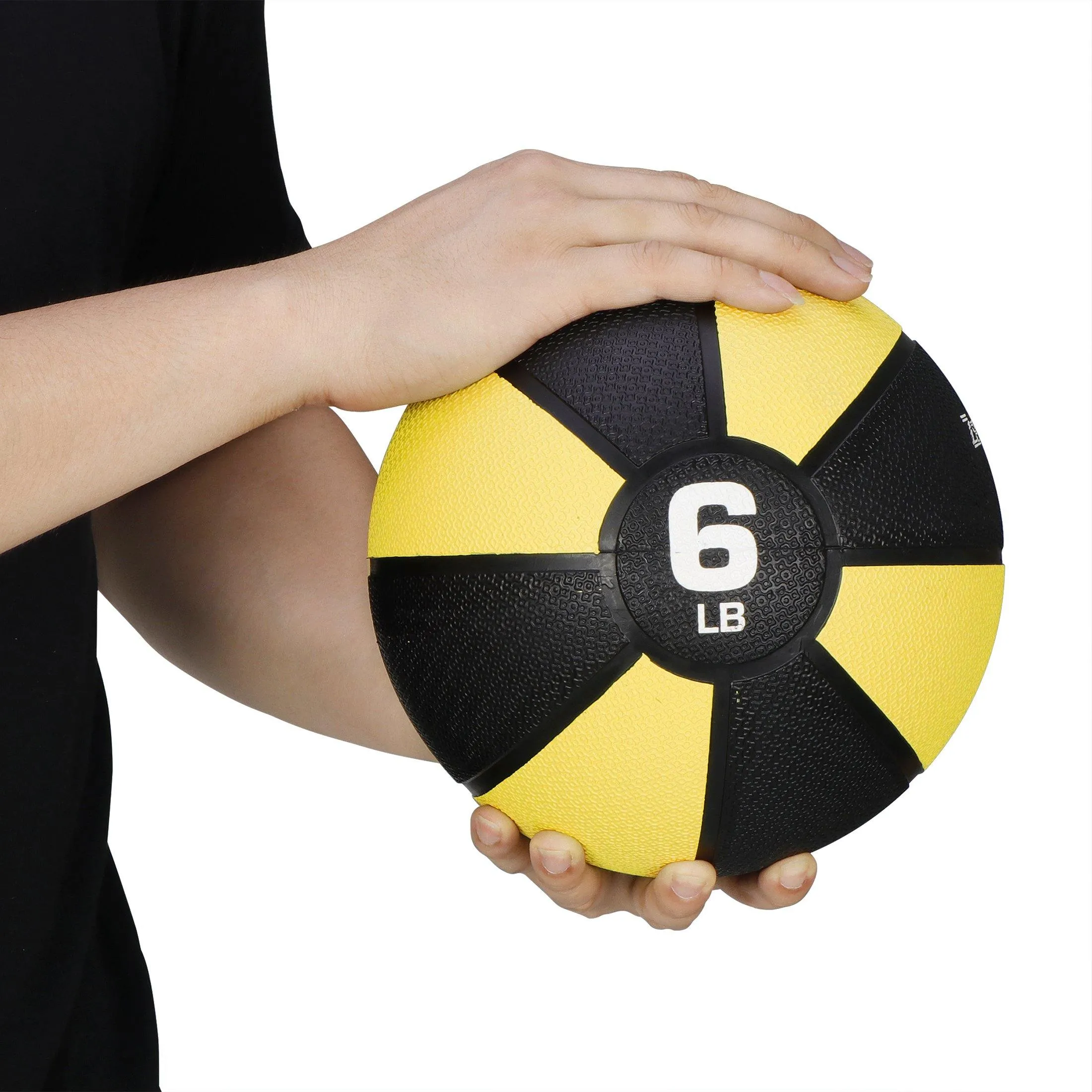 ZENY™ 6lb Exercise Workout Medicine Ball For Toning, Strength Training